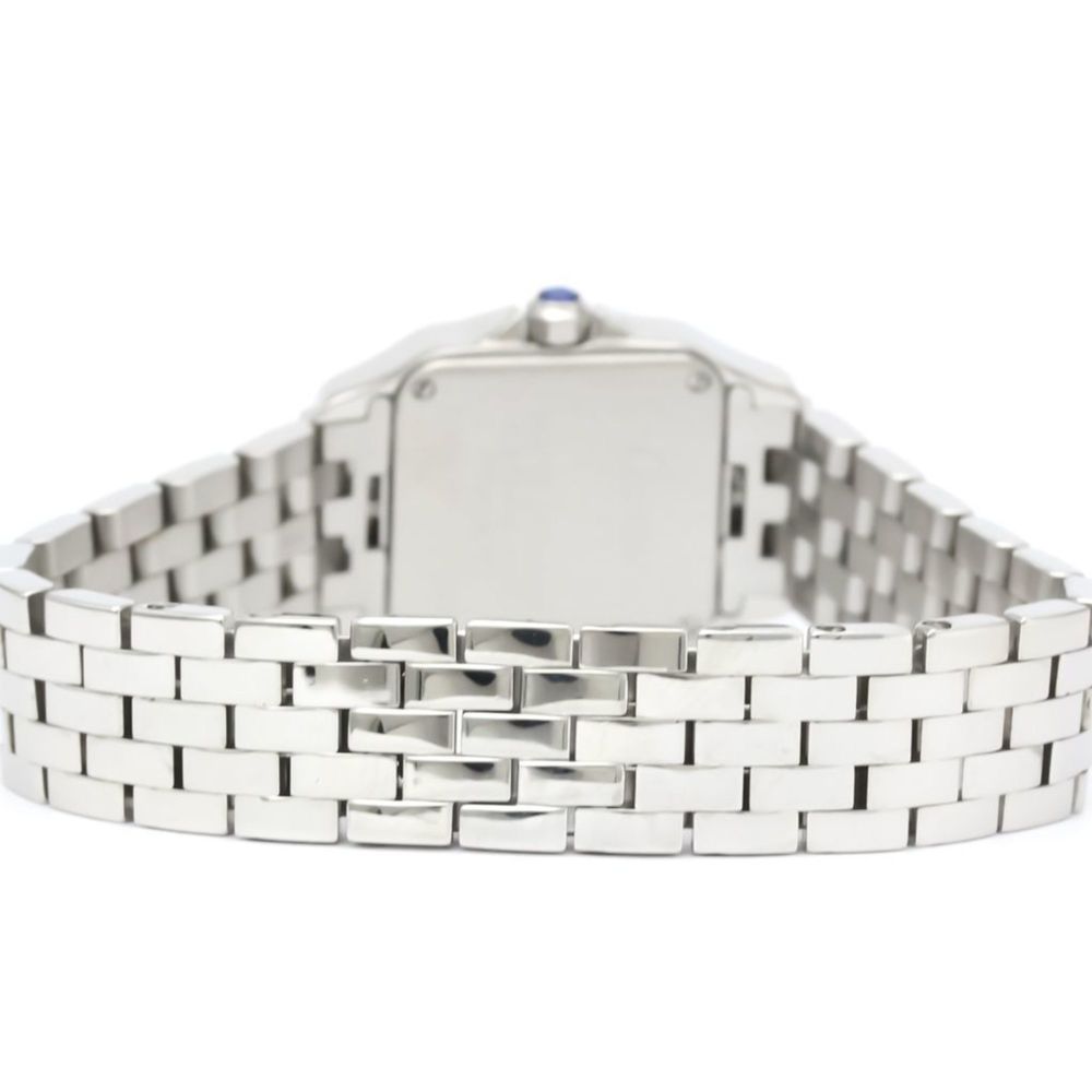 Polished CARTIER Santos Demoiselle Steel Quartz Ladies Watch W25064Z5 BF553113 - Picture 5 of 8